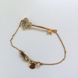 Juicy Couture Gold Key Bracelet