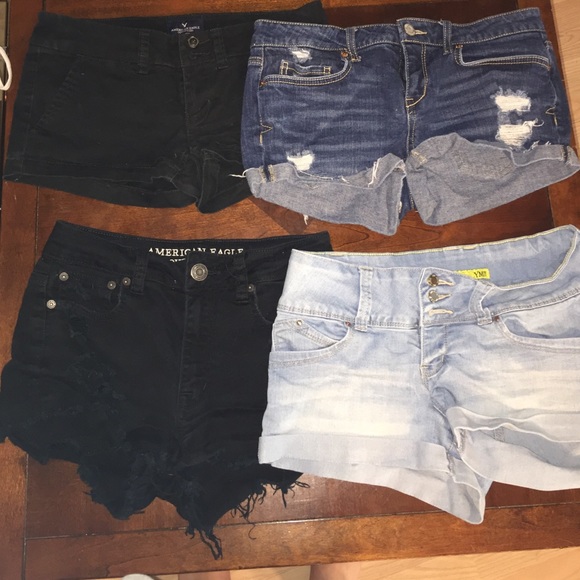 Different styles and sizes shorts
