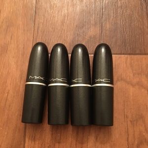 4 Mac Lipsticks