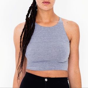 American apparel sleeveless crop