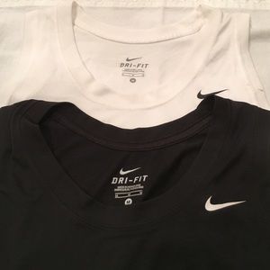 Pair of Nike Dri-Fit Tanks