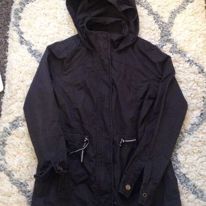Gap army jacket with hood