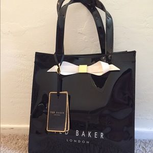 Ted Baker plain bow small icon bag NWT!