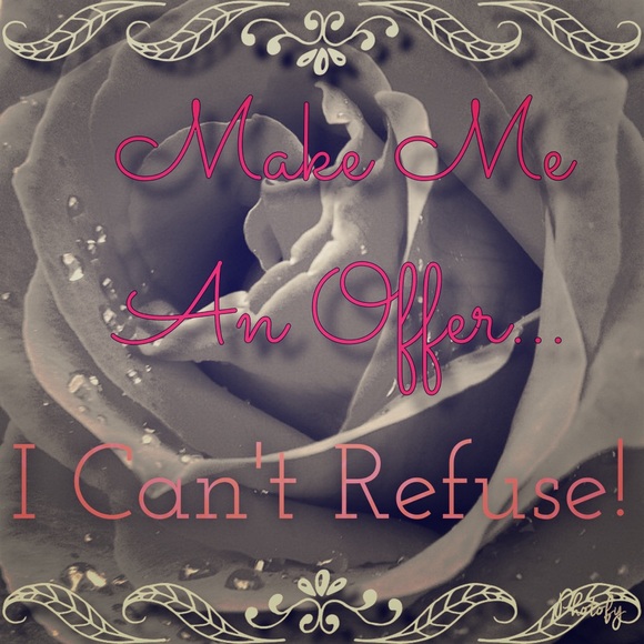 Offers Are Welcome Here!