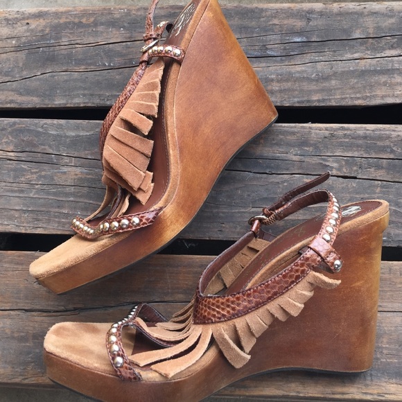 Sam Edelman Justine Frindge Leather Heels - Picture 2 of 4