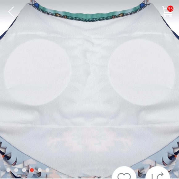 🎉H.P.🎉Boho fringe high neck bikini NWT!! - Picture 4 of 4