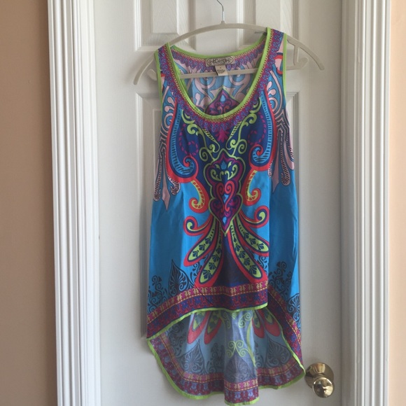 Tunic length tank
