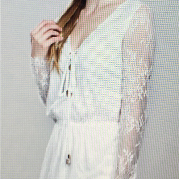 Lace Overlay Romper