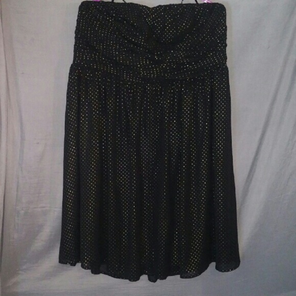 Lane Bryant strapless dress