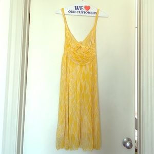 Diane Von Furstenberg Yellow Dress