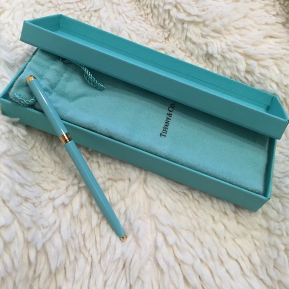 Tiffany & Co blue pen