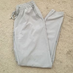 Sold Light gray chiffon harem pants