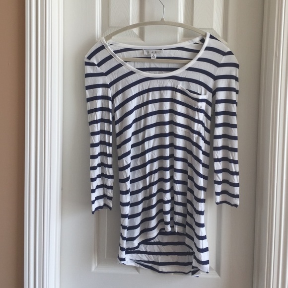Tunic striped tee