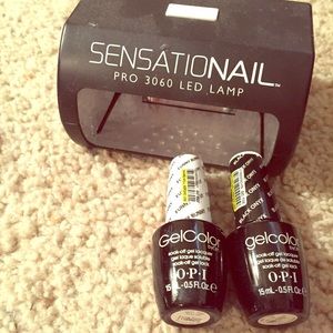 Nail polish bundle with gel light 💅🏼