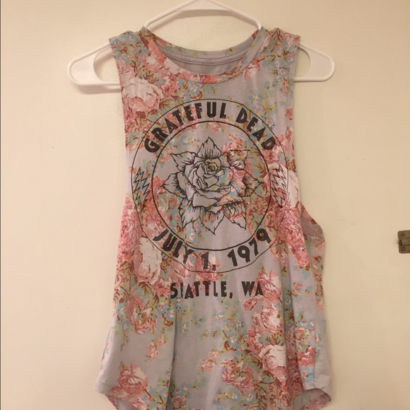 Grateful Dead Floral Tee