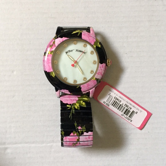 Betsey Johnson Floral Expand Watch 🌼🌸🌺🌻
