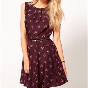 Super cute Oasis fox print dress