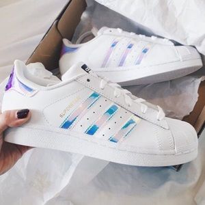 Adidas Shoes - Sz 6, 7, 7.5•🆕Adidas Superstar Holographic Stripe Adidas Shoes - Sz 6, 7, 7.5•🆕Adidas Superstar Holographic Stripe