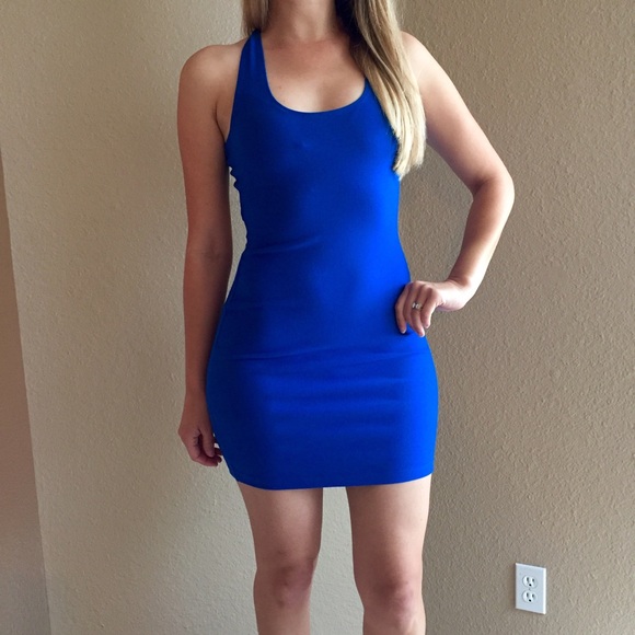 Royal Cross Back Ponte Dress (LAST SMALL!) - Picture 2 of 4