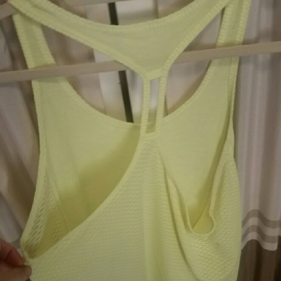Neon yellow tank