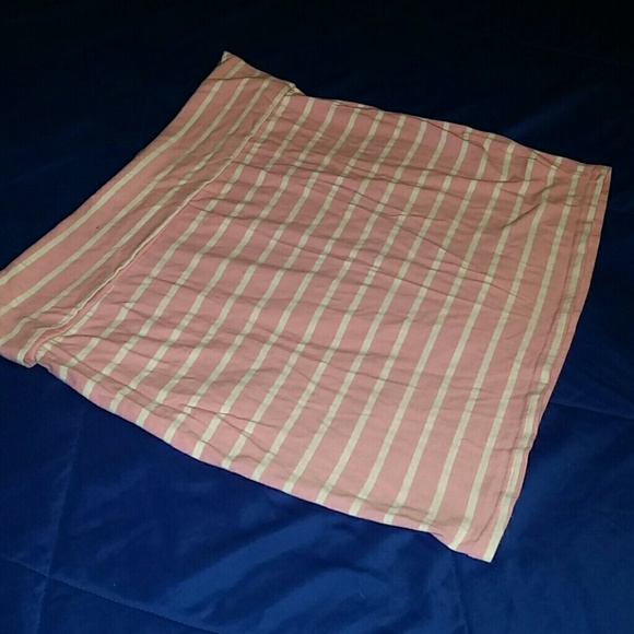 Mini skirt with fold down top.