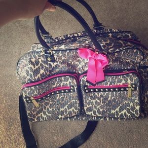 Betsy Johnson weekender bag!