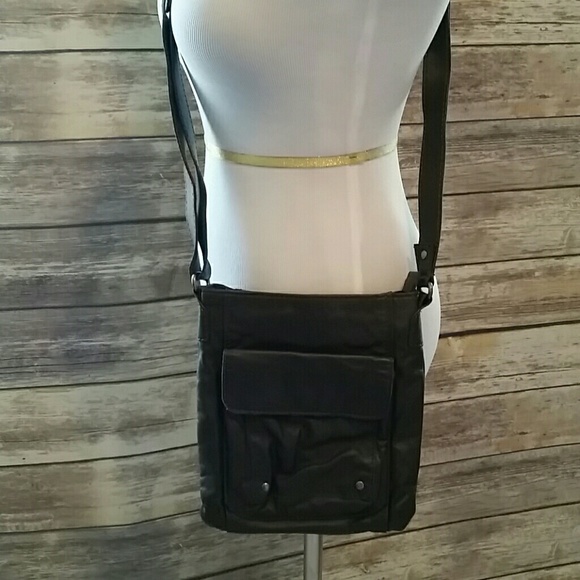 J Jill Army Green Crossbody bag