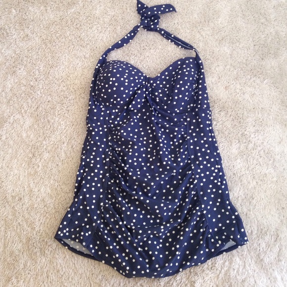 Merona 1 piece bathing suit