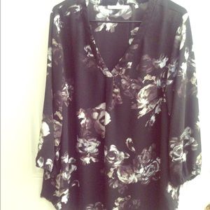 Beautiful floral print tunic