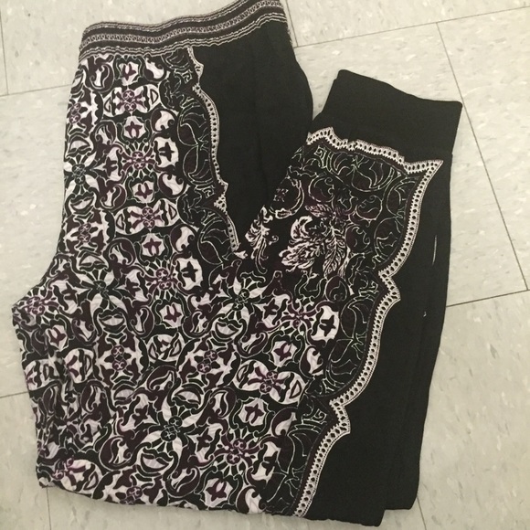 Patterned Joggers