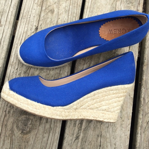 💥24 hour SALE!💥J. Crew wedges, worn once!