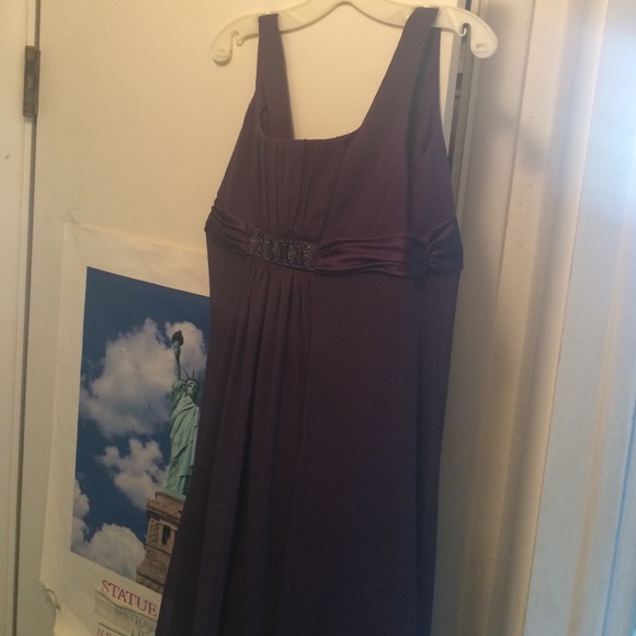 Purple dress