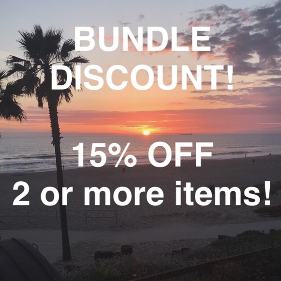 BUNDLE DISCOUNT!