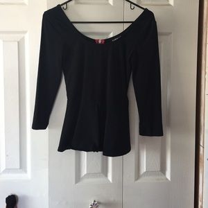 Peplum top