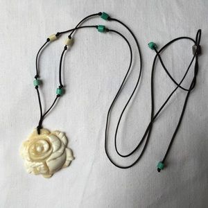 Adjustable ivory necklace