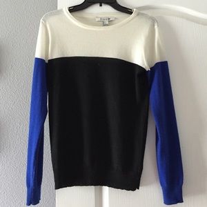 Forever 21 black,white, blue cardigan/sweater