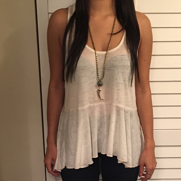 Free people baby doll shirt