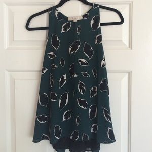 Ann Taylor LOFT Patterned Top, Size S