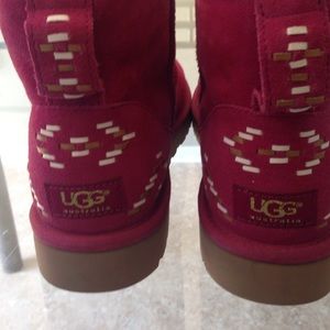 Pink ugg boots