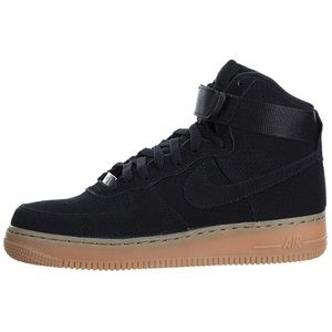 Nike air forces suede high plus low heels