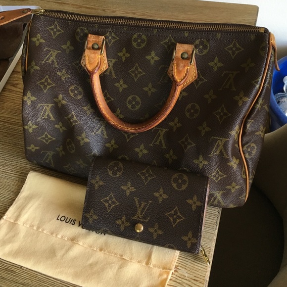 Authentic LV bundle. Speedy 30 and wallet