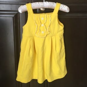 Janie & Jack Yellow Dress