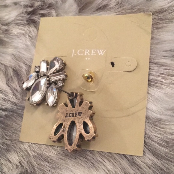 J. Crew Crystal Earrings - Picture 3 of 3