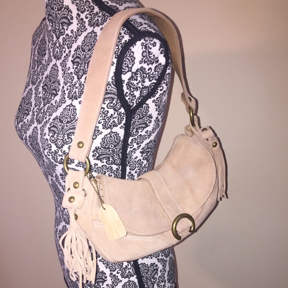 a.n.a Suede Leather Bag - Picture 1 of 4