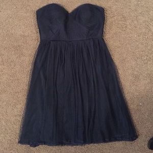 Navy cocktail dress