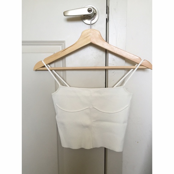 White Tight Bandage Top - S