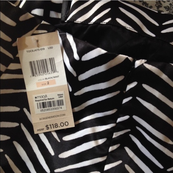Strapless Zebra Print Dress - Picture 2 of 2