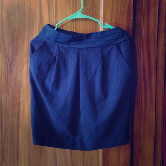 Navy skirt