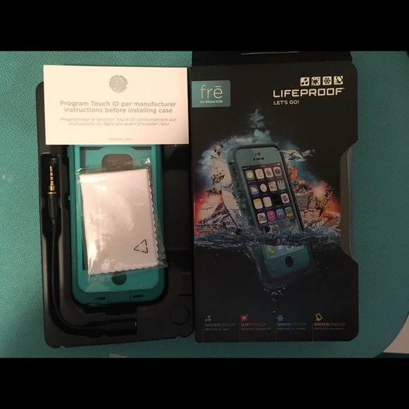 LifeProof frē Case for iPhone 5/5s/SE (Red/Black) 2101-05 iPhone 5s Lifeproof Case
