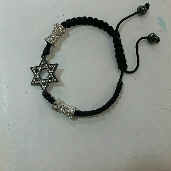 NEW ARRIVAL Adjustable star of David bracelet - Picture 2 of 2
